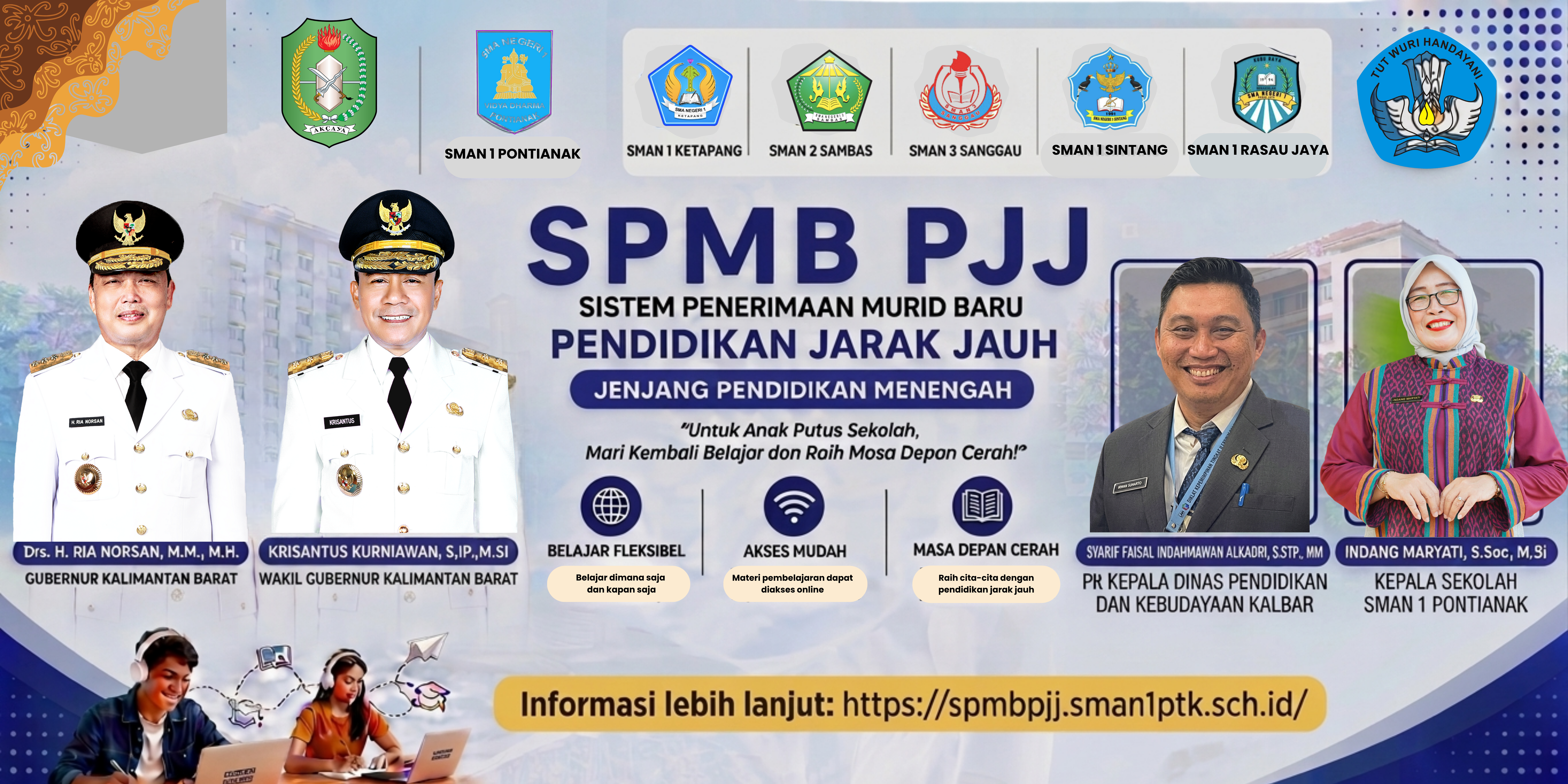 Banner SPMB PJJ Pendidikan Jarak Jauh